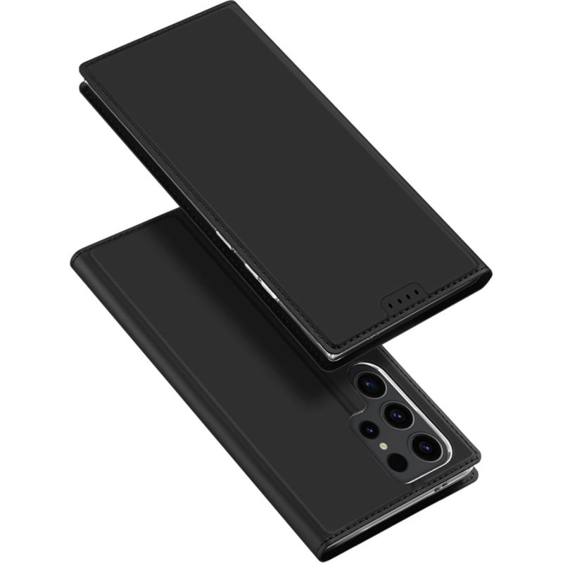 Dux Ducis Skin Pro case for Samsung S24 Ultra with flap - black