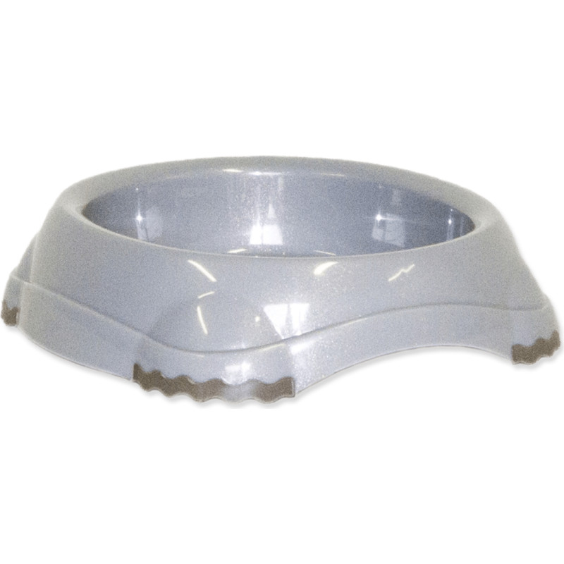 Placek Bļoda dzīvniekiem, plastmasa : Placek Bowl Non slip, warm grey,15*13cm, 210ml