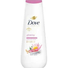 Dove "Glowing Advanced Care Shower Gel - Shower gel with rice water and lotus scent."