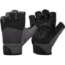Helikon - Taktiskie cimdi ar puspirkstu galiem Mk2 - melni/pelēki - RK-HF2-NE-0135B (S)