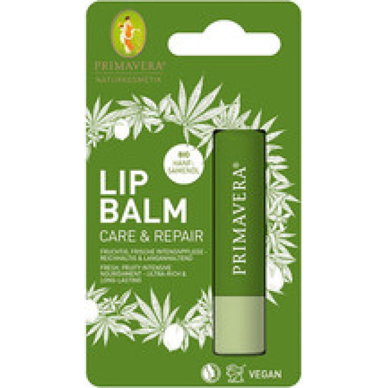 Primavera Care & Repair Lip Balm - Regenerative balm for dry lips.