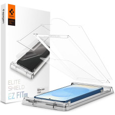 Spigen Hibrīda stikls Samsung Galaxy S25+ ELITE SHIELD EZ FIT - caurspīdīgs