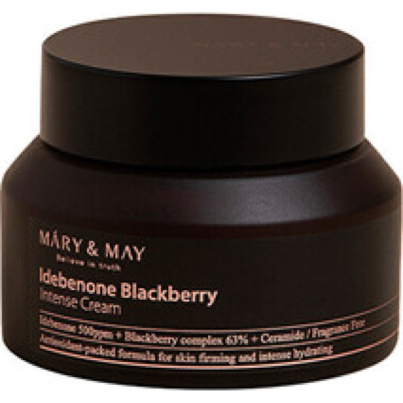 Mary & May Idebenone Blackberry Intensive Cream - Facial cream with antioxidant effects.