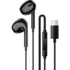 Borofone Earphones BM100 Max Fuente with microphone Type C (DAC) black