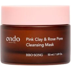 Ondo Beauty 36.5 BBO-SONG Pink Clay & Rose Pore Cleansing Mask - Cleansing facial mask.