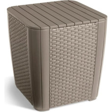 Keter Dārza galdiņš|uzglabāšanas kaste Luzon Flat Wicker bēšs