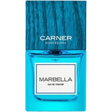 Carner Barcelona "Marbella EDP" translates to "Marbella Eau de Parfum" in English.