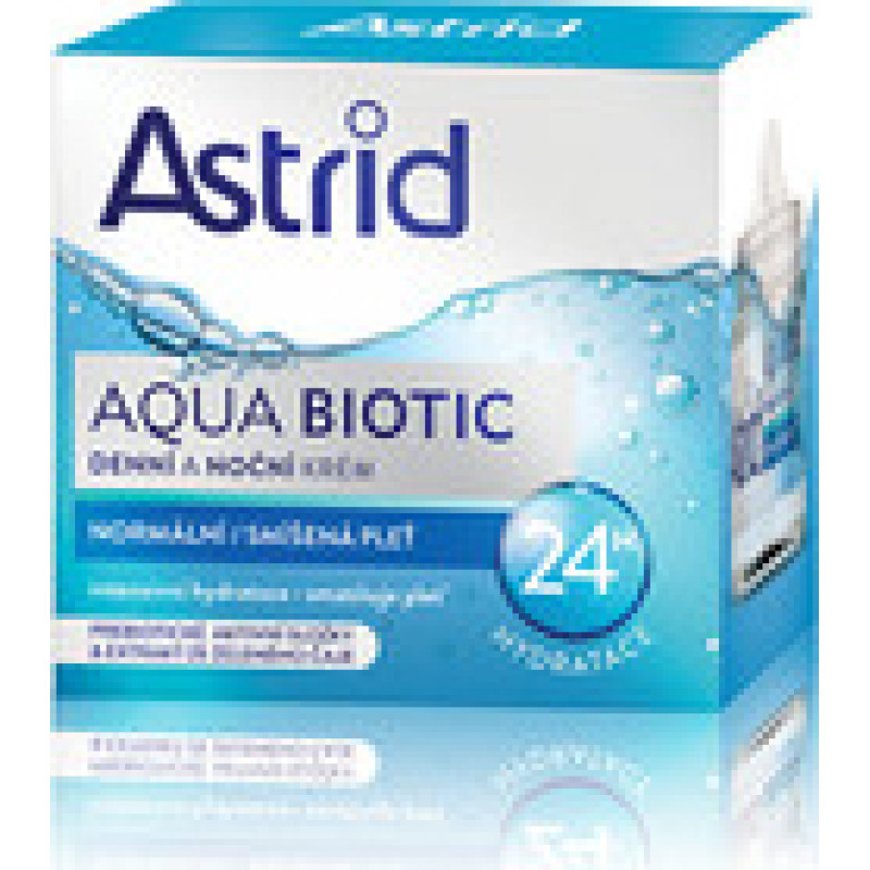 Astrid Aqua Biotic Cream (Normal to Combination Skin) - Day and night cream
