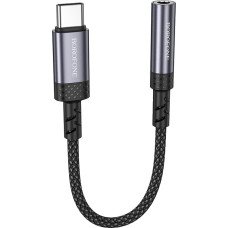 Borofone Adapter BV24 Graceful - Type C to jack 3,5mm - grey