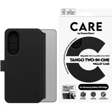 Case CARE by PanzerGlass Feature Tango 2w1 Wallet Qi for Samsung Galaxy S25 Edge black