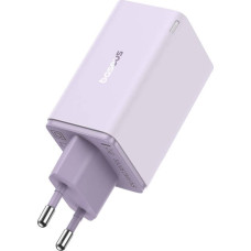 Baseus GAN6 Pro Fast Charger, 2xUSB-C + 2xUSB, 65W (purple)