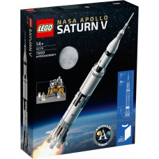 Lego Bricks Ideas Rocket NASA Apollo Saturn V 92176