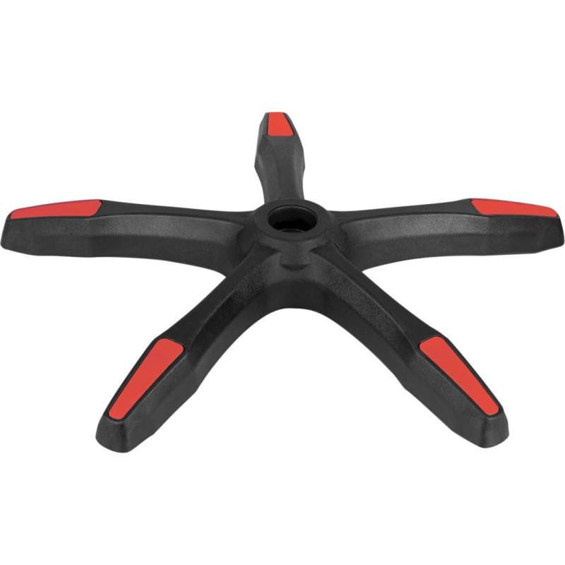 Sofotel Atzveltnes krēsla pamatne 320 mm, melna un sarkana