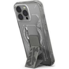 Skinarma case Helio iPhone 16 Pro 6.3" Magnetic Charging + Grip Stand titanium