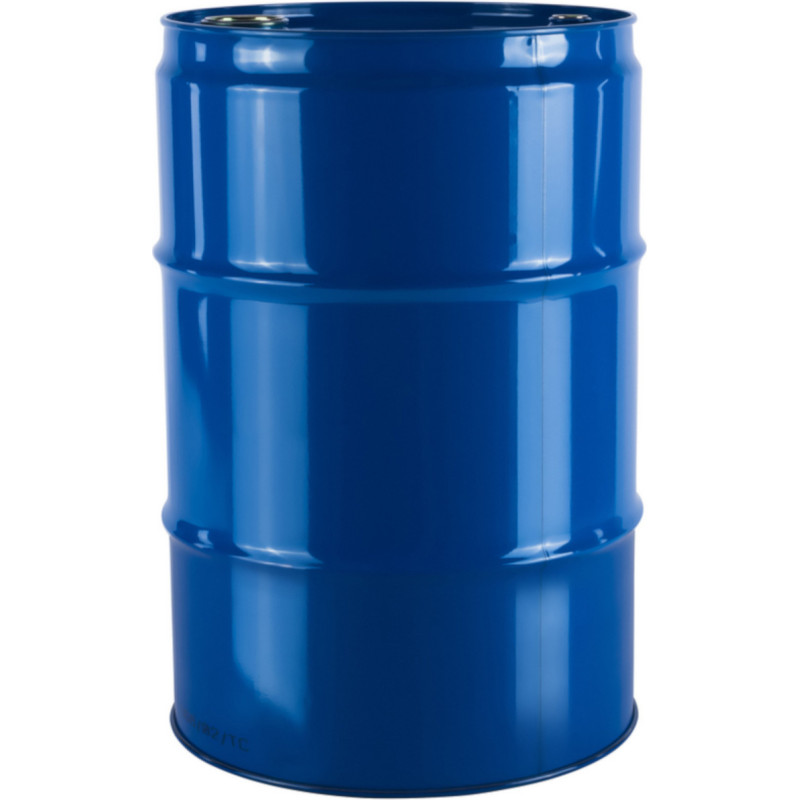 Beczkopol Tērauda metāla muca TH 216,5L ar rievām, 3/4" un 2" caurumiem vākā - tumši zila