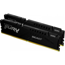 Kingston DDR5 Fury Beast 64GB(2*32GB)|6000 CL30 XMP black 0740617343380