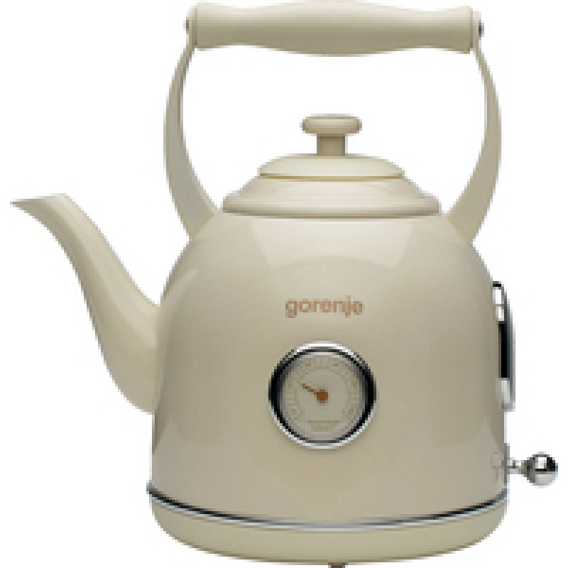 Gorenje Kettle K17CLIN Electric  2000 W  1.7 L  Plastic|Metal  360 degrees  rotational base  Ivory