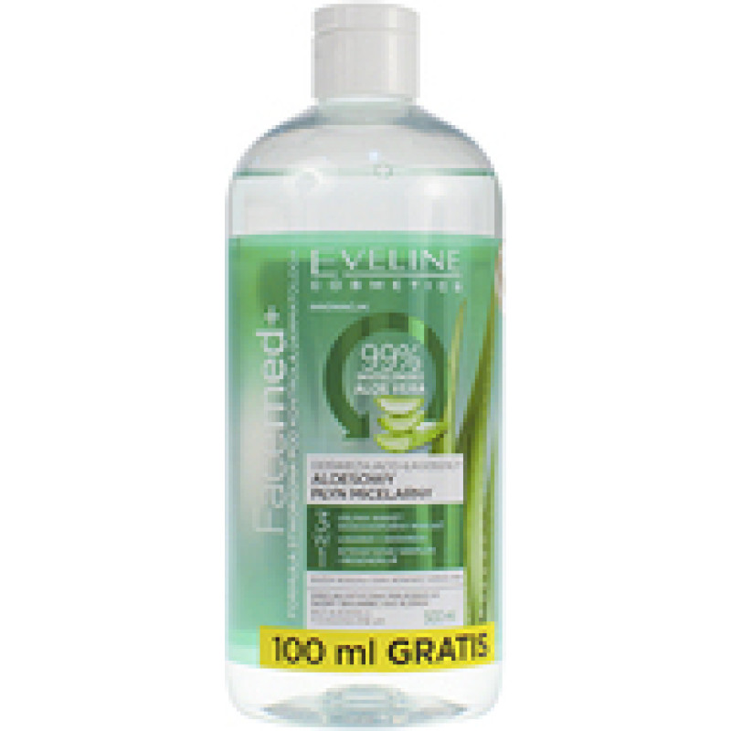 Eveline FaceMed+ Micelārais ūdens 99% Aloe Vera Micelārais ūdens 3in1 400 ml