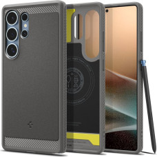 Spigen Samsung Galaxy S25 maciņš ar MagSafe Rugged Armor Mag - pelēks