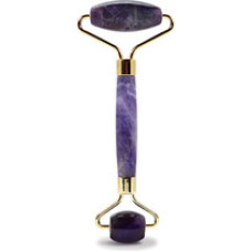 Plumbeauty Amethyst Facial Roller - Face contour roller.
