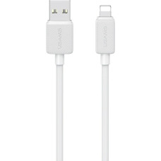 Cable USAMS KY Series US-SJ694 2.4A Lightning to USB-A 2m white
