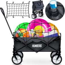 Humberg Salokāmi transporta ratiņi ar sietu 80L HM-511
