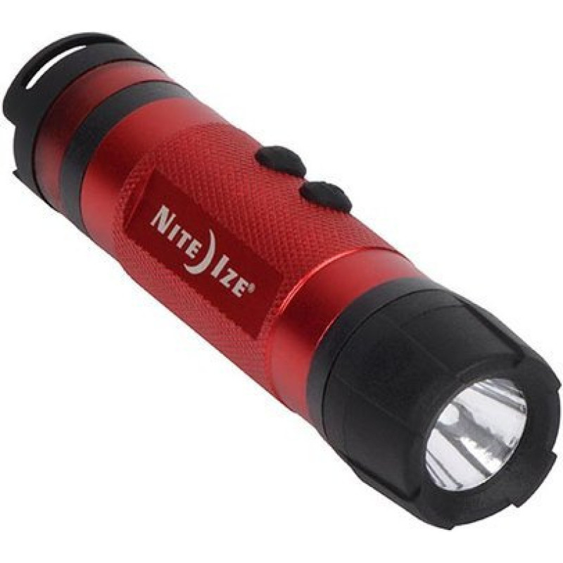 Nite Ize - Radiant&reg; 3-in-1&trade; LED mini lukturītis - sarkans - NL1B-10-R7