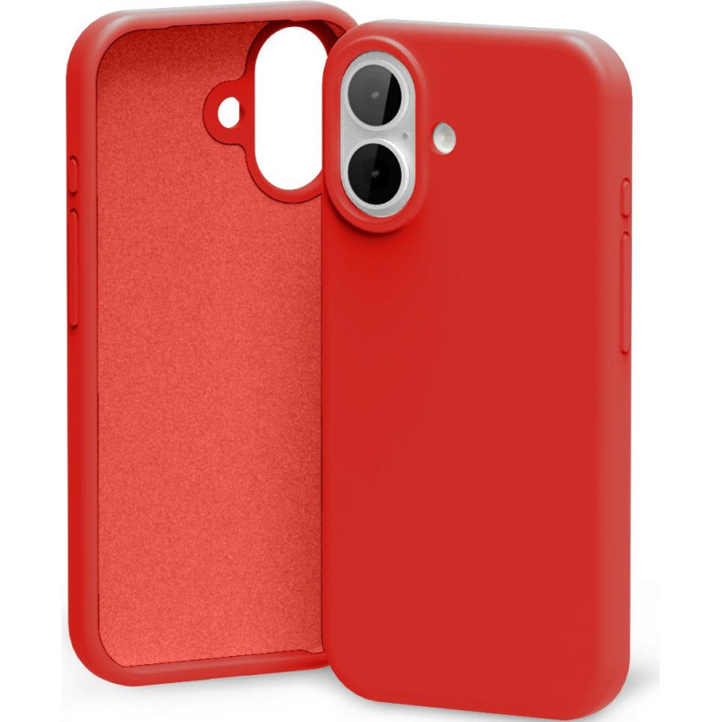 Mercury Silicone Case for iPhone 17 Red