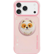 Nimmy Case Nimmy Glasses Cool Dog MagSafe for  iPhone 17 Pro pink