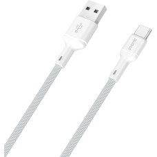 Dudao L9T 5A USB-A - USB-C Cable 1m - White