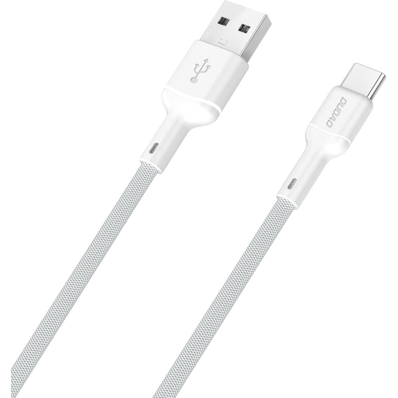 Dudao L9T 5A USB-A - USB-C Cable 1m - White