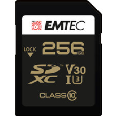 Emtec SD 256GB UHS-I U3 V30 SpeedIN Pro