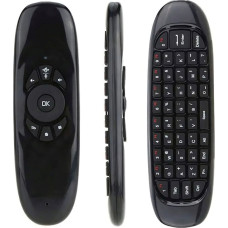 Retoo Tālvadības pults ar tastatūru viedtelevizoram 3 vienā 10 m