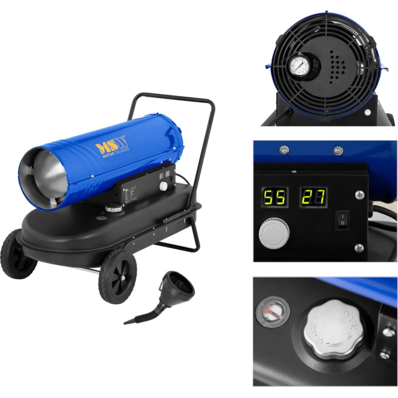 MSW Mobilais eļļas pūtēja sildītājs dīzeļdegvielai 20kW