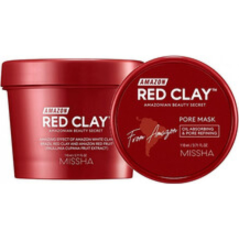 Missha Amazon Red Clay™ Pore Mask