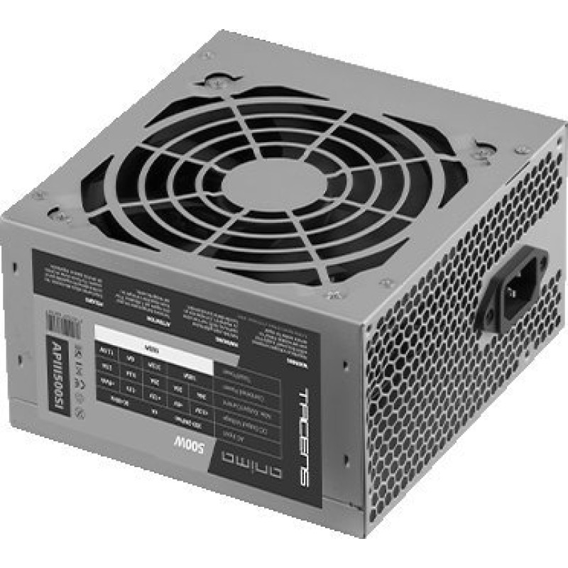 Tacens APIII500SI Barošanas Bloks ATX 500W | 120mm | 85% Bronze | BULK