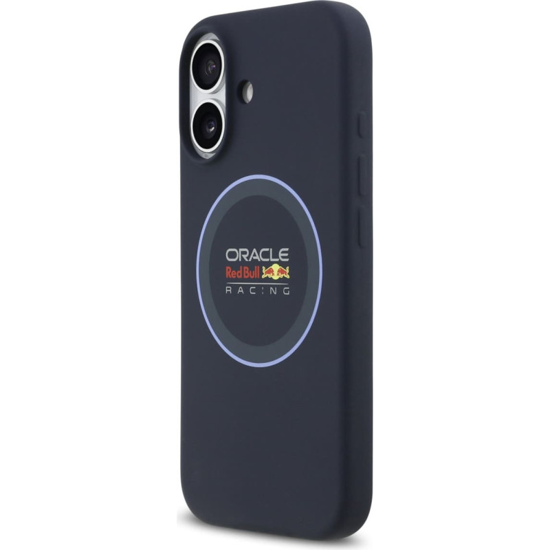 Red Bull Silicone Blue Ring MagSafe Case for iPhone 17 Navy