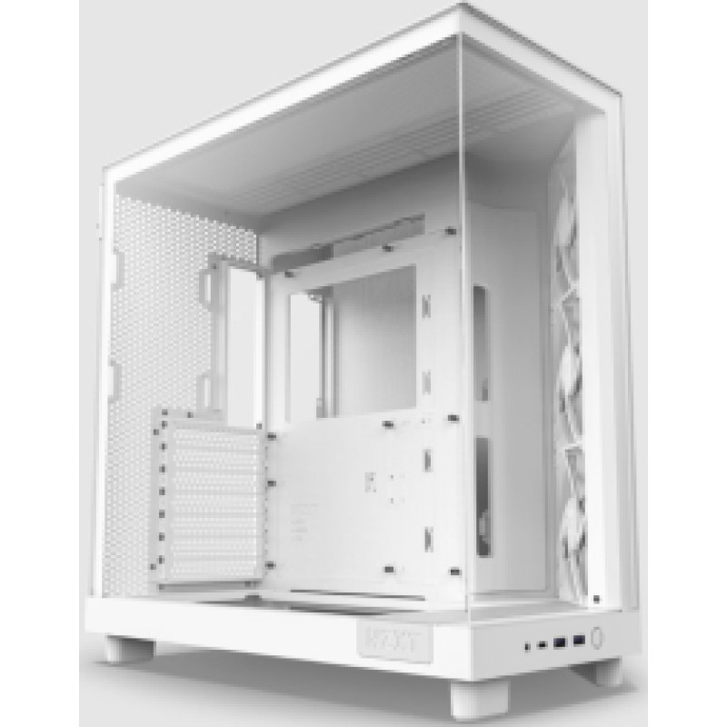Datora korpuss NZXT H6 Flow Matte White