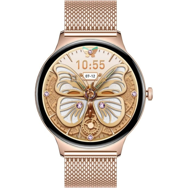 Colmi V89 smartwatch (stainless steel gold)