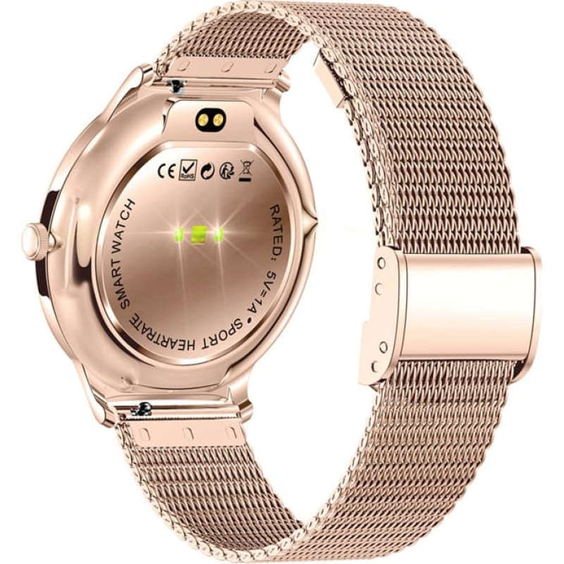 Colmi V89 smartwatch (stainless steel gold)