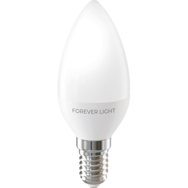 Forever Light LED Bulb E14 C37 4.8W 630lm 3000K class E