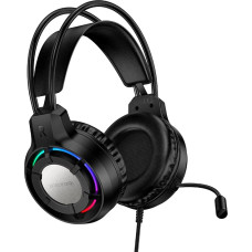 Borofone Headphones BO112 Wave gaming with microphone black