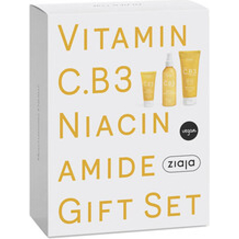 Ziaja Vitamin C.B3 Niacinamide Gift Set.