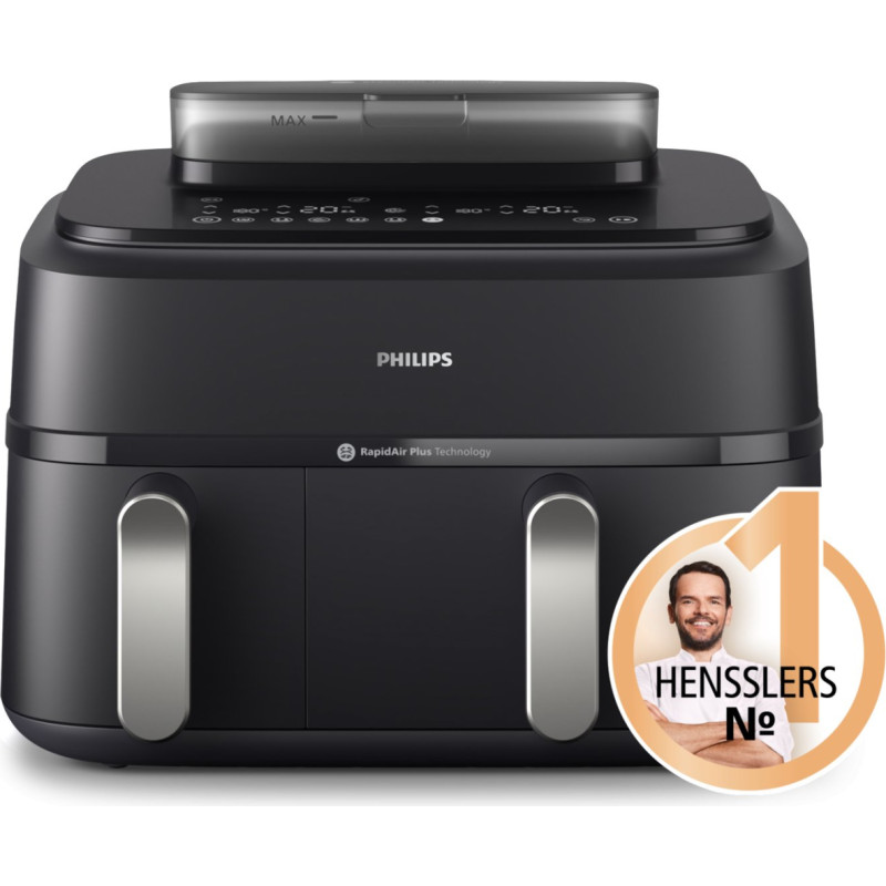 PHILIPS 5000. sērijas karstā gaisa katls ar diviem groziem  2300W  9L NA551|00