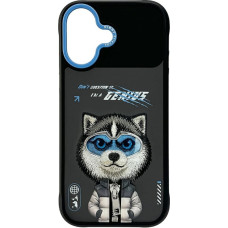 Nimmy Etui Nimmy Cool&Cute 2.0 Wolf do iPhone   17 czarny