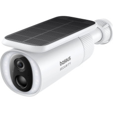 Baseus Security S1 saules enerģijas āra kamera novēro&scaron;anai 2K 8x 8 GB 400 lm &ndash; balta