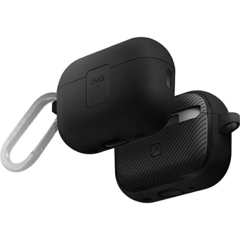 UNIQ Clyde Lock Case AirPods Pro 2 (2022|2023) black-dark grey|charcoal-dark grey