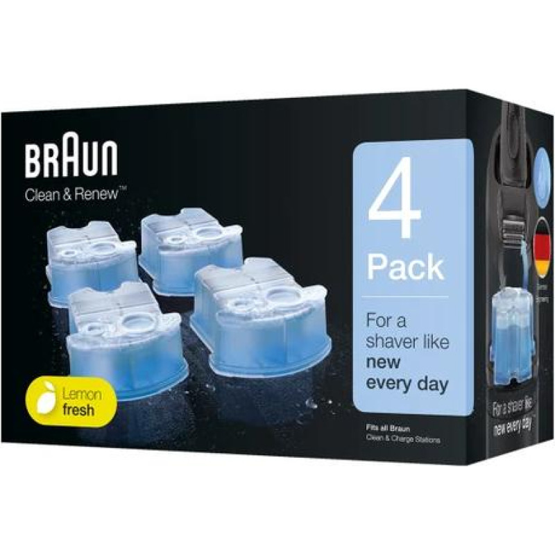 Braun CCR 4 Cartridge Refill 4 Pack
