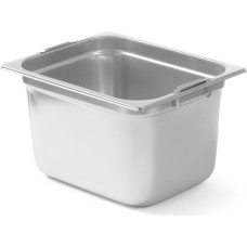 Hendi GN 1/2 konteiners ar izvelkamiem rokturiem TĒRAUDS 6,25 l 325x265x100 mm