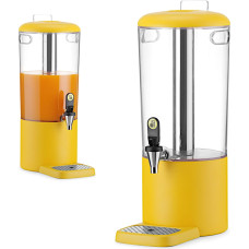 Hendi Dzesēšanas dozators sulām un dzērieniem UNIQ 8 l - dzeltens